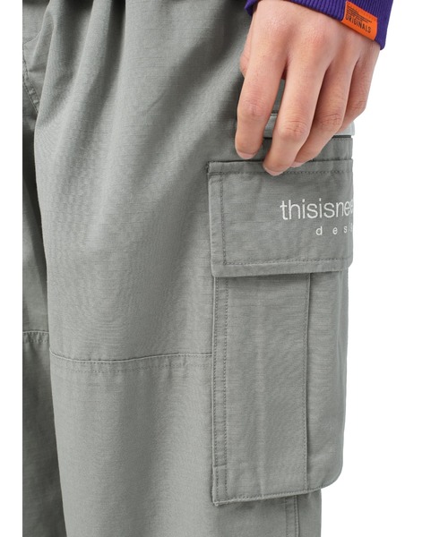 thisisneverthat（ディスイズネバーザット）の「21SSM L-LOGO CARGO PANT（カーゴパンツ・メンズ・ブラック/ライトグリーン/ブラウン系その他・S/M/L）」の17枚目の写真