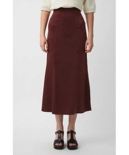 MOUSSY（マウジー）の「SATIN スカート（スカート・レディース・ダークブラウン/パープル/オフホワイト・0/2/1）」の7枚目の写真