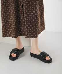 KBF | プラットフォームクッションサンダル(サンダル)