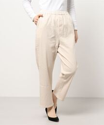 Samansa Mos2 blue | スリムテーパードパンツ(その他パンツ)