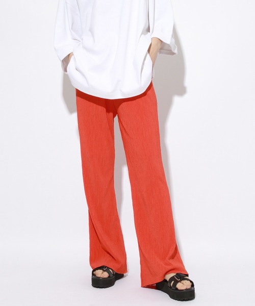 PBLIM(ページボーイリム)の「【PAGEBOYLIM】ヨウリュウフレアパンツ(その他パンツ・レディース・ブラック/ブルー/オレンジ/マスタード/グリーン・FREE)」の5枚目の写真