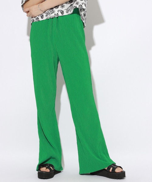 PBLIM(ページボーイリム)の「【PAGEBOYLIM】ヨウリュウフレアパンツ(その他パンツ・レディース・ブラック/ブルー/オレンジ/マスタード/グリーン・FREE)」の2枚目の写真