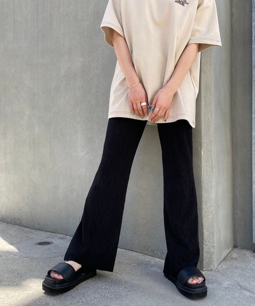 PBLIM(ページボーイリム)の「【PAGEBOYLIM】ヨウリュウフレアパンツ(その他パンツ・レディース・ブラック/ブルー/オレンジ/マスタード/グリーン・FREE)」の21枚目の写真