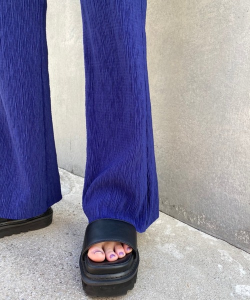 PBLIM(ページボーイリム)の「【PAGEBOYLIM】ヨウリュウフレアパンツ(その他パンツ・レディース・ブラック/ブルー/オレンジ/マスタード/グリーン・FREE)」の10枚目の写真