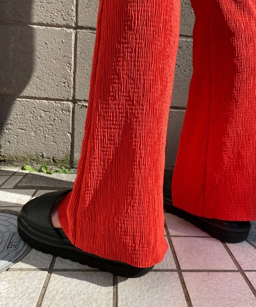 PBLIM(ページボーイリム)の「【PAGEBOYLIM】ヨウリュウフレアパンツ(その他パンツ・レディース・ブラック/ブルー/オレンジ/マスタード/グリーン・FREE)」の18枚目の写真