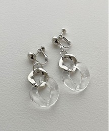 【apresjour mignon×ARIAZ】2連クリアイヤリング