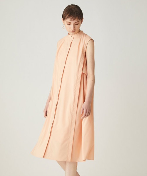 CAST:（キャストコロン）の「はっ水ドレス（ワンピース・レディース・オレンジ/ネイビー・M）」の8枚目の写真