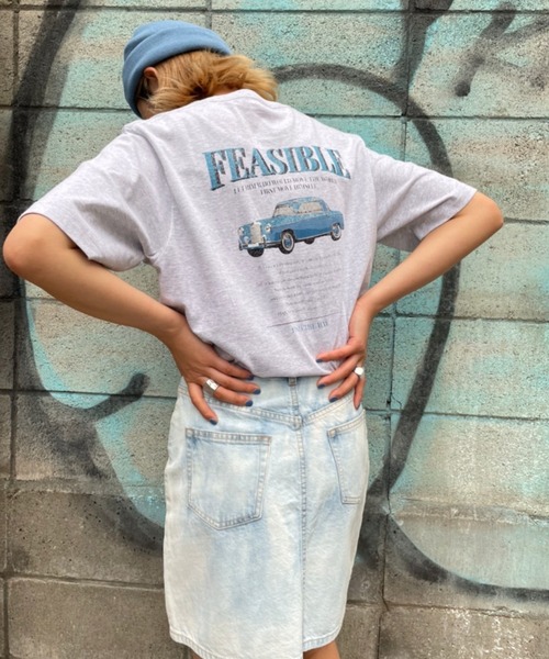 WEGO（ウィゴー）の「WEGO/タイダイミニスカート（スカート・レディース・ベージュ系その他/ブルー系その他・SMALL/MEDIUM）」の2枚目の写真