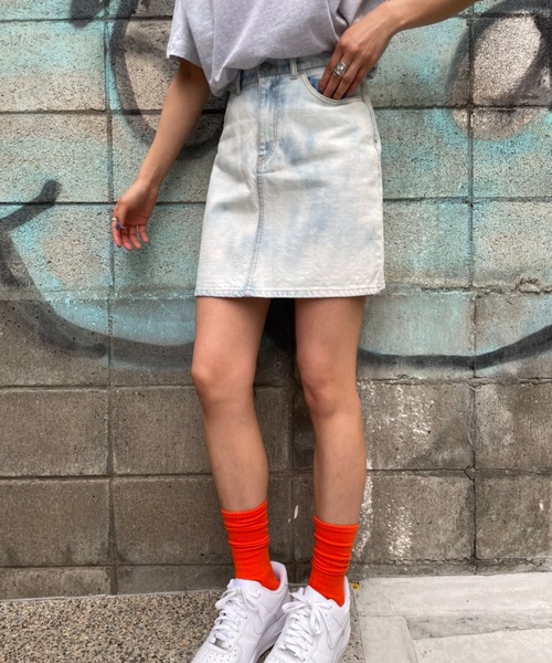 WEGO（ウィゴー）の「WEGO/タイダイミニスカート（スカート・レディース・ベージュ系その他/ブルー系その他・SMALL/MEDIUM）」の14枚目の写真