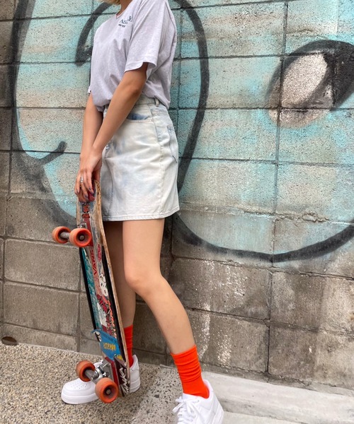 WEGO（ウィゴー）の「WEGO/タイダイミニスカート（スカート・レディース・ベージュ系その他/ブルー系その他・SMALL/MEDIUM）」の13枚目の写真