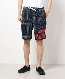 PANDIESTA（パンディエスタ）の「PANDIESTA JAPAN / パンディエスタジャパン　パンダペイズリー スウェットショートパンツ (M2)（その他パンツ・メンズ）」