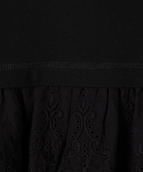 SHIPS(シップス)の「【WEB限定】〈手洗い可能〉カットワーク デザインカットソー◇(Tシャツ/カットソー・レディース・ベージュ系その他/オフホワイト/グリーン/ブラック・ONE SIZE)」の15枚目の写真