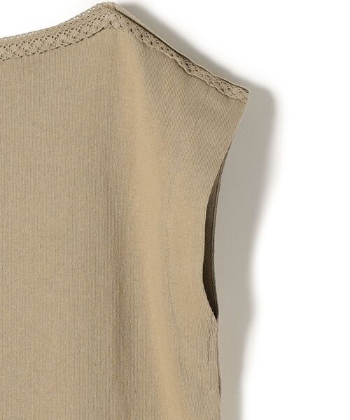 SHIPS(シップス)の「【WEB限定】〈手洗い可能〉カットワーク デザインカットソー◇(Tシャツ/カットソー・レディース・ベージュ系その他/オフホワイト/グリーン/ブラック・ONE SIZE)」の21枚目の写真