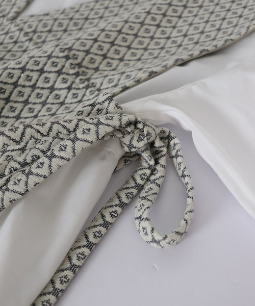 BKhome（ビーケーホーム）の「WEB限定 ビスチェ×ティアードブラウス（シャツ/ブラウス・レディース・オフホワイト/パープル・FREE）」の22枚目の写真