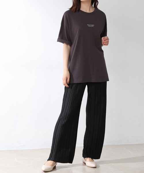 Honeys（ハニーズ）の「プリーツパンツ（その他パンツ・レディース・ブラック/ベージュ/ブラウン/グリーン/グリーン系その他/グレー/アイボリー/ブルー系その他/ピンク系その他・LL/S/M/L）」の12枚目の写真