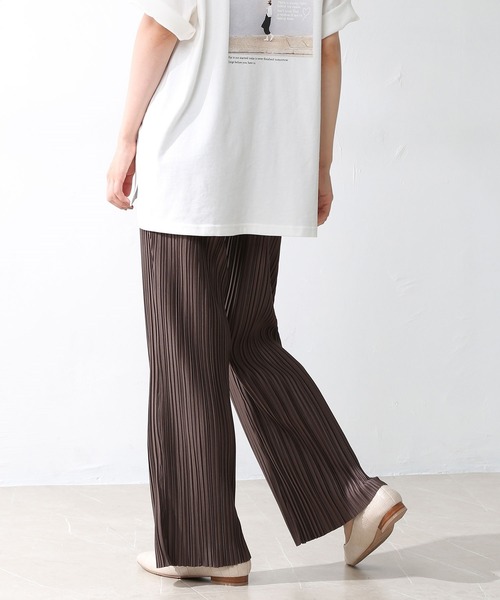 Honeys（ハニーズ）の「プリーツパンツ（その他パンツ・レディース・ブラック/ベージュ/ブラウン/グリーン/グリーン系その他/グレー/アイボリー/ブルー系その他/ピンク系その他・LL/S/M/L）」の21枚目の写真