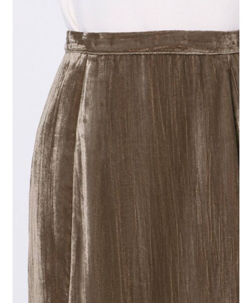 LAGUNAMOON（ラグナムーン）の「ワッシャーベロアロングマーメイドスカート（スカート・レディース・ベージュ/ピンク・SMALL/MEDIUM）」の6枚目の写真