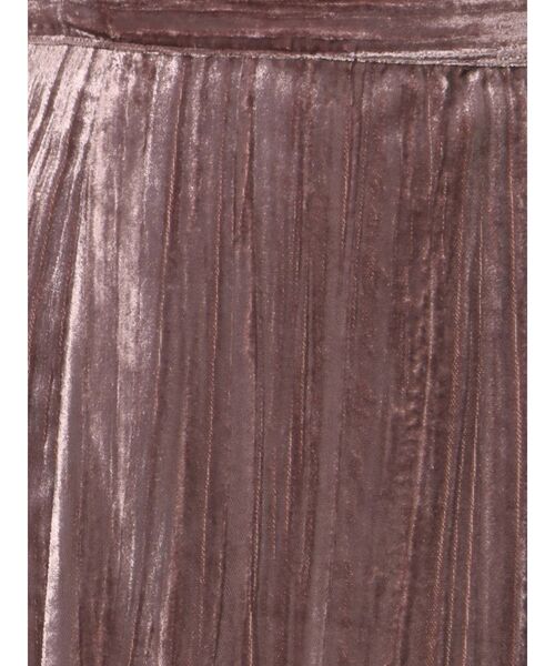 LAGUNAMOON（ラグナムーン）の「ワッシャーベロアロングマーメイドスカート（スカート・レディース・ベージュ/ピンク・SMALL/MEDIUM）」の10枚目の写真