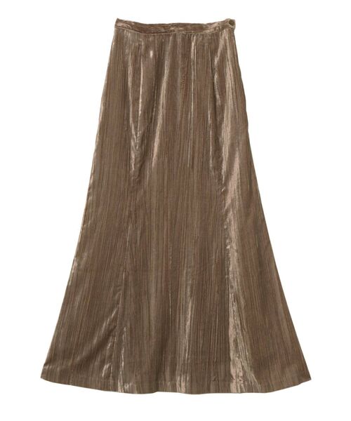 LAGUNAMOON（ラグナムーン）の「ワッシャーベロアロングマーメイドスカート（スカート・レディース・ベージュ/ピンク・SMALL/MEDIUM）」の22枚目の写真