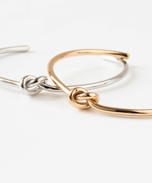 JUICY ROCK(ジューシーロック)の「ノットバングル(バングル/リストバンド・レディース・シルバー/ゴールド・ONE SIZE)」の5枚目の写真