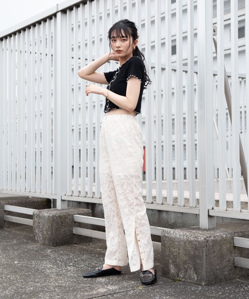 VRIA CHARME（バリアシャルム）の「レースパンツ（その他パンツ・レディース・アイボリー・FREE）」の8枚目の写真