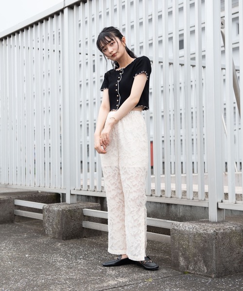 VRIA CHARME（バリアシャルム）の「レースパンツ（その他パンツ・レディース・アイボリー・FREE）」の15枚目の写真