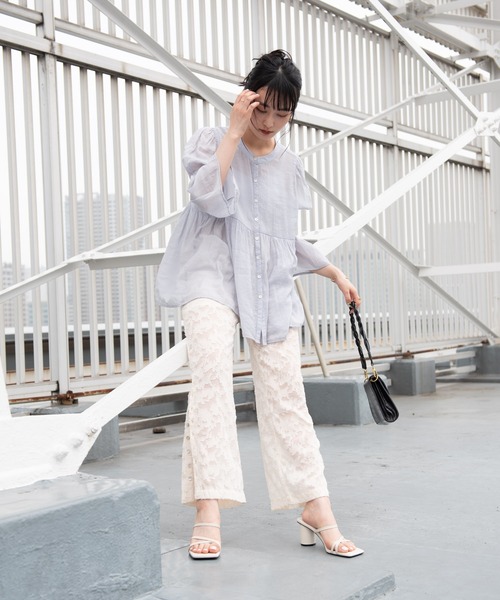 VRIA CHARME（バリアシャルム）の「レースパンツ（その他パンツ・レディース・アイボリー・FREE）」の3枚目の写真