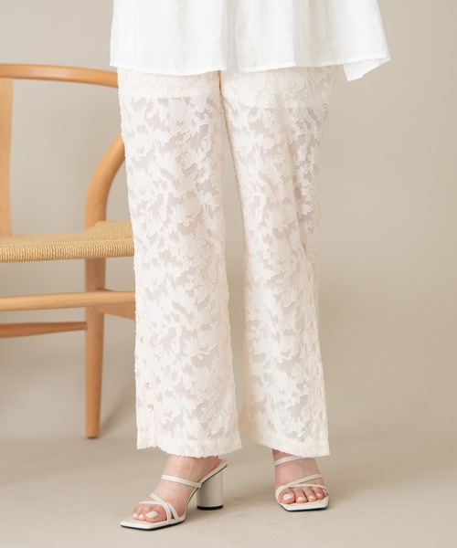 VRIA CHARME（バリアシャルム）の「レースパンツ（その他パンツ・レディース・アイボリー・FREE）」の6枚目の写真