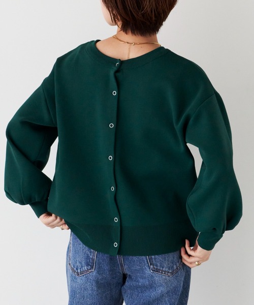 AIC.(エーアイシー)の「2wayダンボールニットカーディガン(カーディガン/ボレロ・レディース・ブラック/ベージュ/グリーン/ピンク/イエロー/レッド/ナチュラル/パープル/ライトグレー・FREE)」の18枚目の写真