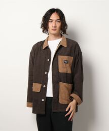JUGLANS（ユグランス）の「【Mountain Mania】CORDUROY COVERALL/ビッグシルエットジャケット/メンズ（カバーオール）」