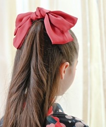 Catherine Cottage | サテンリボンバレッタ(バレッタ/ヘアクリップ)