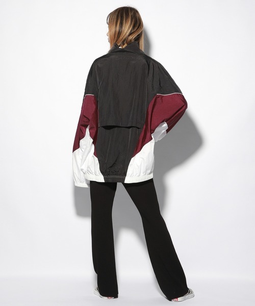 PBLIM(ページボーイリム)の「【PAGEBOYLIM】ナイロンブルゾン(ブルゾン・レディース・グリーン/ゼブラ/ボルドー・MEDIUM/LARGE)」の5枚目の写真