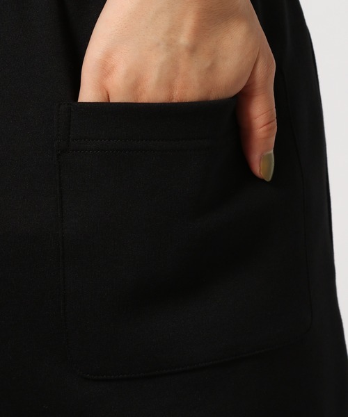 PAGEBOY（ページボーイ）の「カットジョガーパンツ（スウェットパンツ・レディース・ブラック/イエロー・FREE）」の15枚目の写真