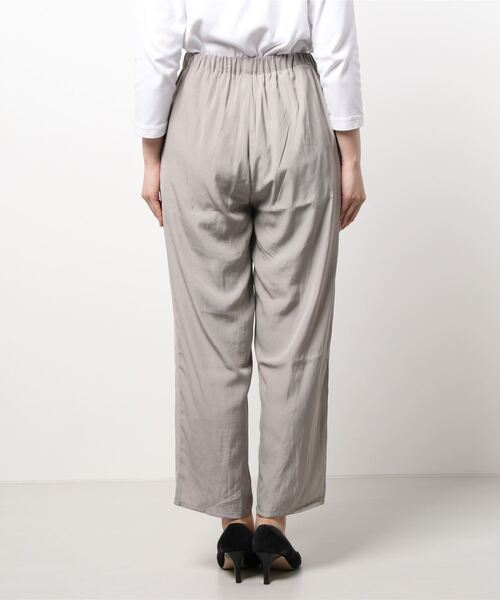 Lugnoncure（ルノンキュール）の「無地・柄アソートイージーパンツ（その他パンツ・レディース・ブラック/ベージュ/ブラウン・ﾌﾘ-）」の4枚目の写真