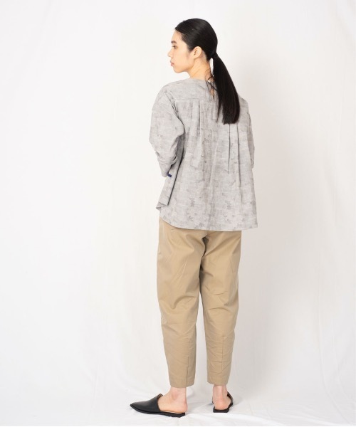 rikolekt(リコレクト)の「"foglight " BLOUSE(シャツ/ブラウス・レディース・グレー/ベージュ/ブルー・FREE)」の7枚目の写真