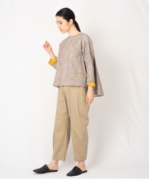 rikolekt(リコレクト)の「"foglight " BLOUSE(シャツ/ブラウス・レディース・グレー/ベージュ/ブルー・FREE)」の18枚目の写真