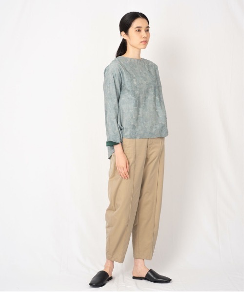 rikolekt(リコレクト)の「"foglight " BLOUSE(シャツ/ブラウス・レディース・グレー/ベージュ/ブルー・FREE)」の12枚目の写真