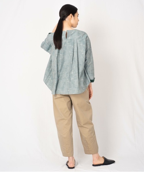 rikolekt(リコレクト)の「"foglight " BLOUSE(シャツ/ブラウス・レディース・グレー/ベージュ/ブルー・FREE)」の14枚目の写真