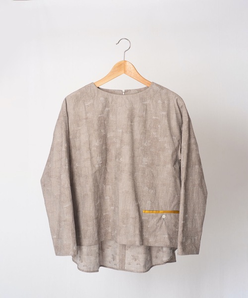 rikolekt(リコレクト)の「"foglight " BLOUSE(シャツ/ブラウス・レディース・グレー/ベージュ/ブルー・FREE)」の16枚目の写真