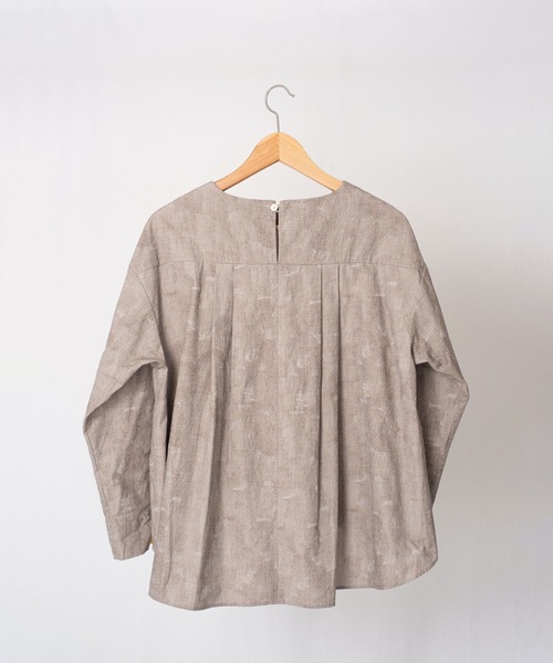 rikolekt(リコレクト)の「"foglight " BLOUSE(シャツ/ブラウス・レディース・グレー/ベージュ/ブルー・FREE)」の17枚目の写真