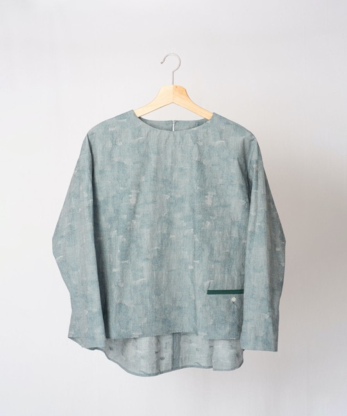 rikolekt(リコレクト)の「"foglight " BLOUSE(シャツ/ブラウス・レディース・グレー/ベージュ/ブルー・FREE)」の10枚目の写真