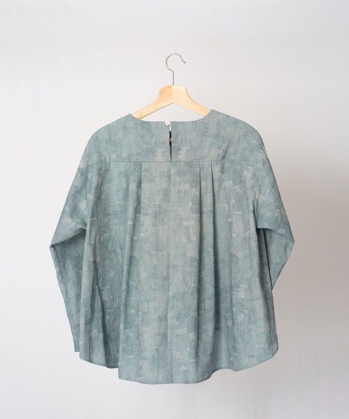 rikolekt(リコレクト)の「"foglight " BLOUSE(シャツ/ブラウス・レディース・グレー/ベージュ/ブルー・FREE)」の11枚目の写真