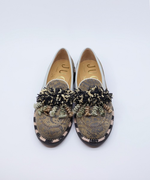 JUCO.（ジュコ）の「おとぎの国のローファー（ローファー・レディース・キャメル・23/24/24.5/23.5）」の10枚目の写真