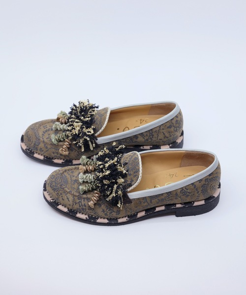 JUCO.（ジュコ）の「おとぎの国のローファー（ローファー・レディース・キャメル・23/24/24.5/23.5）」の12枚目の写真