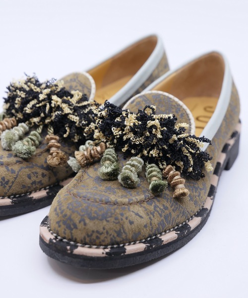 JUCO.（ジュコ）の「おとぎの国のローファー（ローファー・レディース・キャメル・23/24/24.5/23.5）」の3枚目の写真