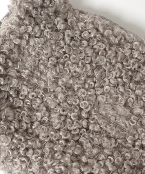 BREEZE（ブリーズ）の「プードルファーポシェット（ショルダーバッグ・キッズ・グレー/アイボリー・FREE）」の15枚目の写真