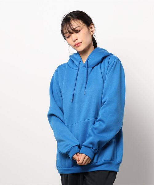 tone（トーン）の「【LA SPEEDY/エルエースピーディ】HOODED PULLOVER(UN)（パーカー・レディース・チャコールグレー/ブラック/グレー/ブラウン/ネイビー/ブルー/レッド/ホワイト・LARGE/X-LARGE/MEDIUM）」の7枚目の写真