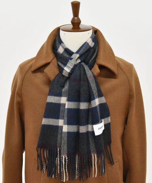 SHIPS（シップス）の「SHIPS: カシミヤ100％ タータンチェック