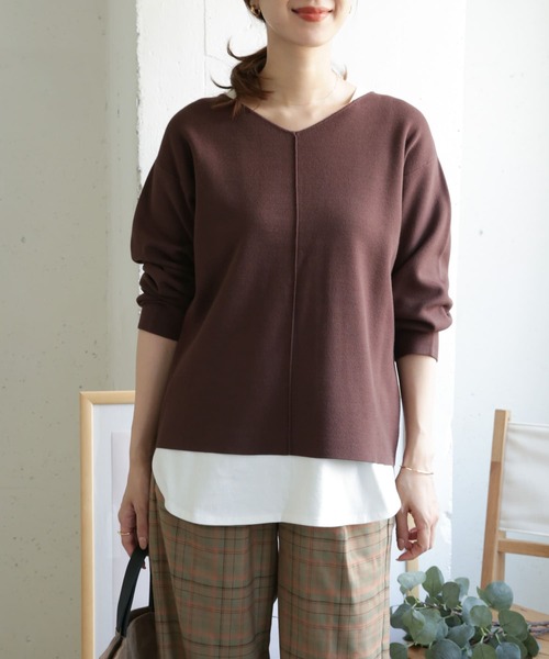 URBAN RESEARCH DOORS(アーバンリサーチドアーズ)の「コットンロングタンクトップ(タンクトップ・レディース・オフホワイト/グレー系その他・ONE)」の16枚目の写真