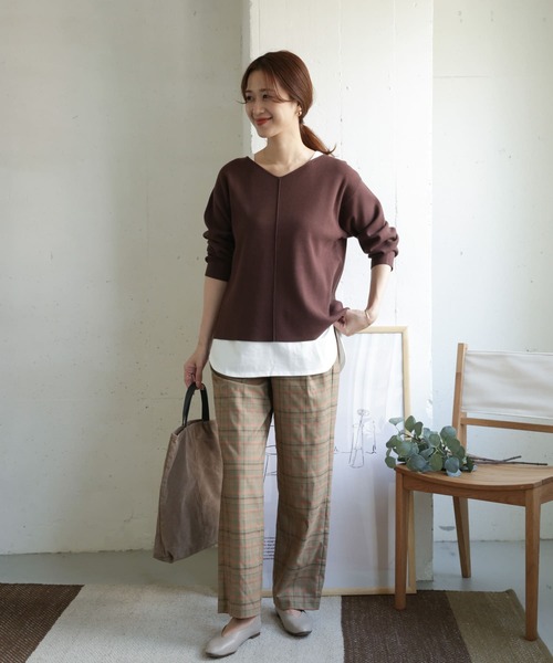 URBAN RESEARCH DOORS(アーバンリサーチドアーズ)の「コットンロングタンクトップ(タンクトップ・レディース・オフホワイト/グレー系その他・ONE)」の12枚目の写真